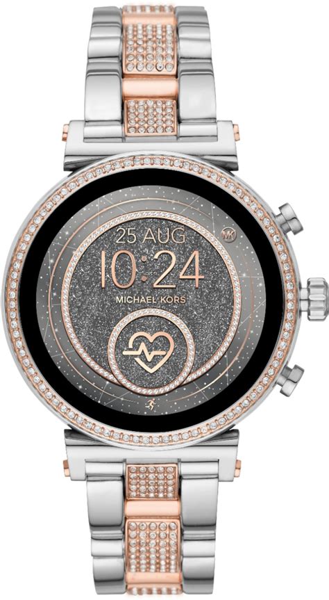 michael kors sofie smartwatch silver|michael kors sofie smartwatch bands.